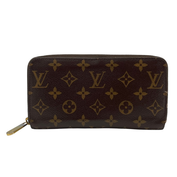 ルイ・ヴィトン LOUIS VUITTON ジッピー・ウォレット M41896 ブラウン モノグラムキャンバス ユニセックス 長財布