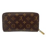 ルイ・ヴィトン LOUIS VUITTON ジッピー・ウォレット M41896 ブラウン モノグラムキャンバス ユニセックス 長財布