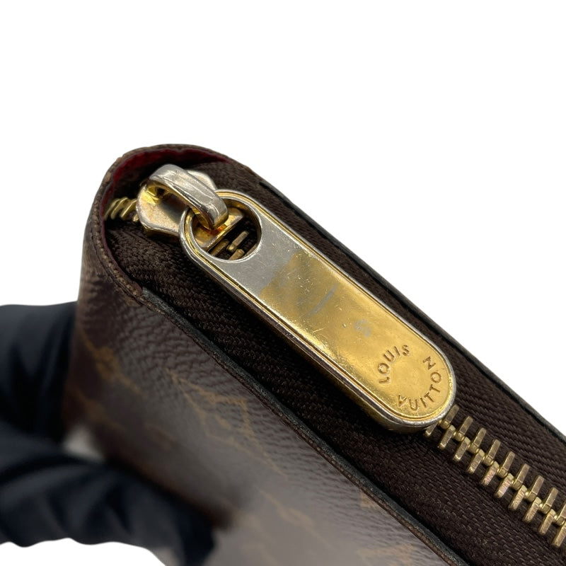 ルイ・ヴィトン LOUIS VUITTON ジッピー・ウォレット M41896 ブラウン モノグラムキャンバス ユニセックス 長財布