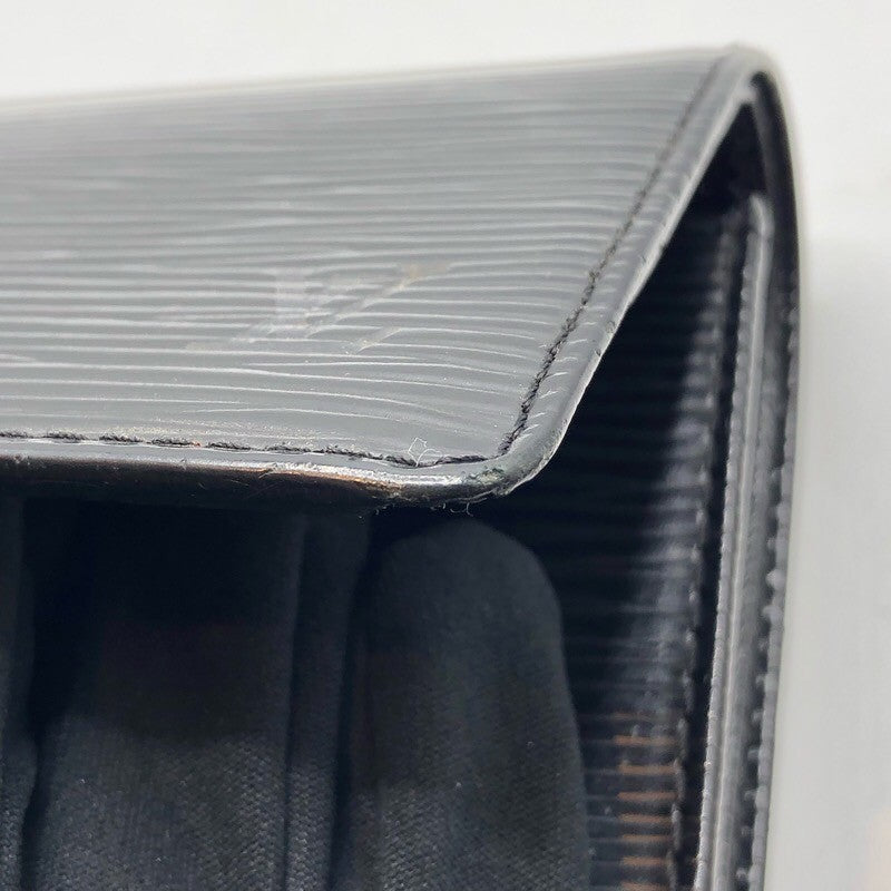ルイ・ヴィトン LOUIS VUITTON ポルト モネ・ビエ トレゾール M63502 エピ ユニセックス 二つ折り財布