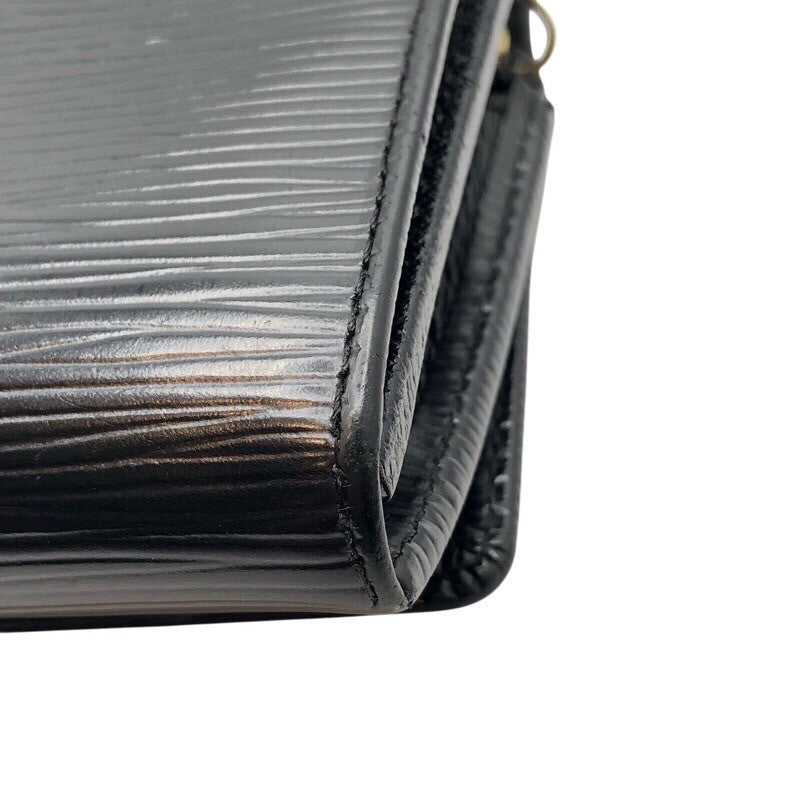 ルイ・ヴィトン LOUIS VUITTON ポルト モネ・ビエ トレゾール M63502 エピ ユニセックス 二つ折り財布