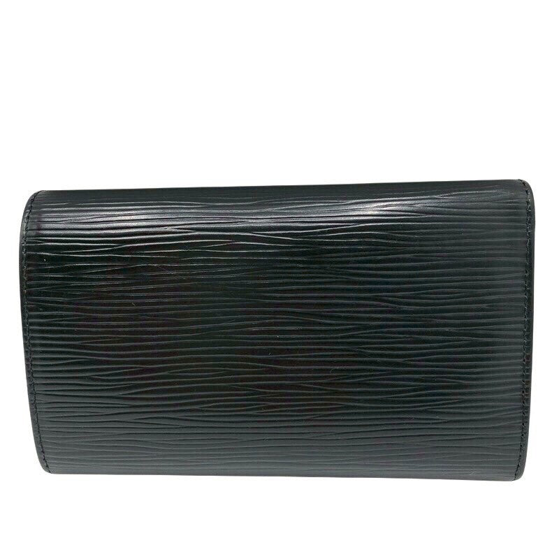 ルイ・ヴィトン LOUIS VUITTON ポルト モネ・ビエ トレゾール M63502 エピ ユニセックス 二つ折り財布