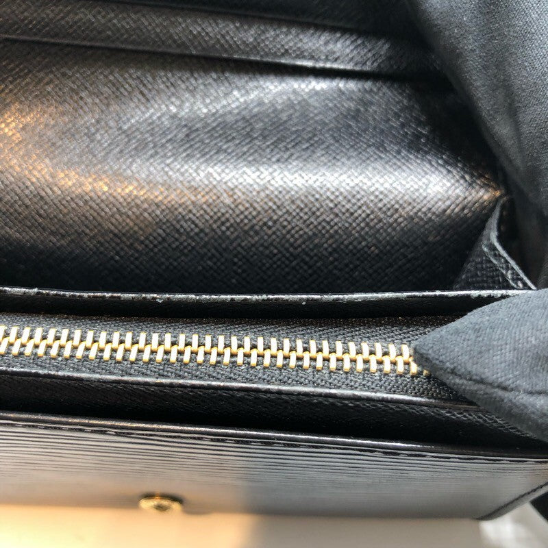 ルイ・ヴィトン LOUIS VUITTON ポルト モネ・ビエ トレゾール M63502 エピ ユニセックス 二つ折り財布