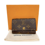 ルイ・ヴィトン LOUIS VUITTON ミュルティクレ6 M62630 ブラウン　ゴールド金具 モノグラム メンズ キーケース