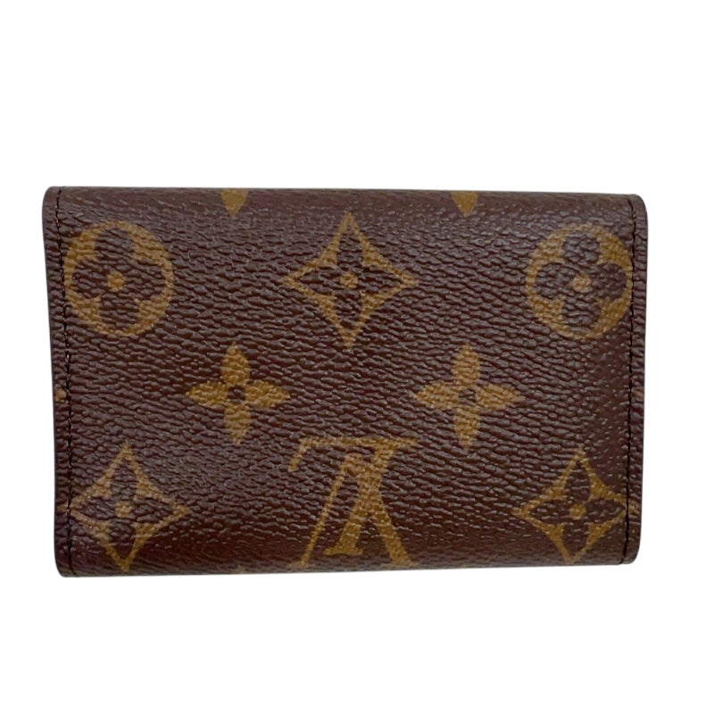 ルイ・ヴィトン LOUIS VUITTON ミュルティクレ6 M62630 ブラウン　ゴールド金具 モノグラム メンズ キーケース