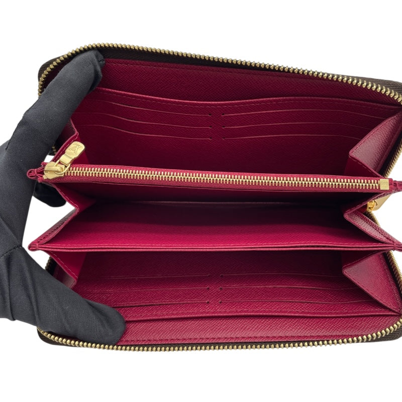 ルイ・ヴィトン LOUIS VUITTON ジッピー・ウォレット M41895 ブラウン モノグラム・キャンバス レディース 長財布