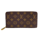 ルイ・ヴィトン LOUIS VUITTON ジッピー・ウォレット M41895 ブラウン モノグラム・キャンバス レディース 長財布