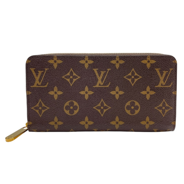 ルイ・ヴィトン LOUIS VUITTON ジッピー・ウォレット M41895 ブラウン モノグラム・キャンバス レディース 長財布