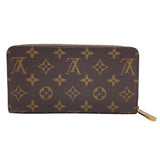 ルイ・ヴィトン LOUIS VUITTON ジッピー・ウォレット M41895 ブラウン モノグラム・キャンバス レディース 長財布
