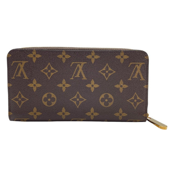 ルイ・ヴィトン LOUIS VUITTON ジッピー・ウォレット M41895 ブラウン モノグラム・キャンバス レディース 長財布