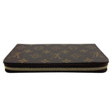 ルイ・ヴィトン LOUIS VUITTON ジッピー・ウォレット M41895 ブラウン モノグラム・キャンバス レディース 長財布