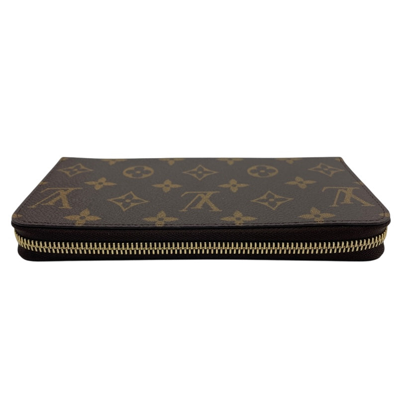 ルイ・ヴィトン LOUIS VUITTON ジッピー・ウォレット M41895 ブラウン モノグラム・キャンバス レディース 長財布