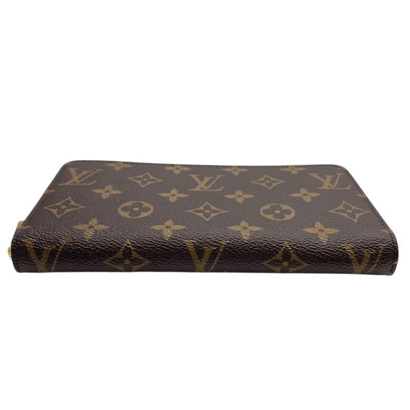 ルイ・ヴィトン LOUIS VUITTON ジッピー・ウォレット M41895 ブラウン モノグラム・キャンバス レディース 長財布