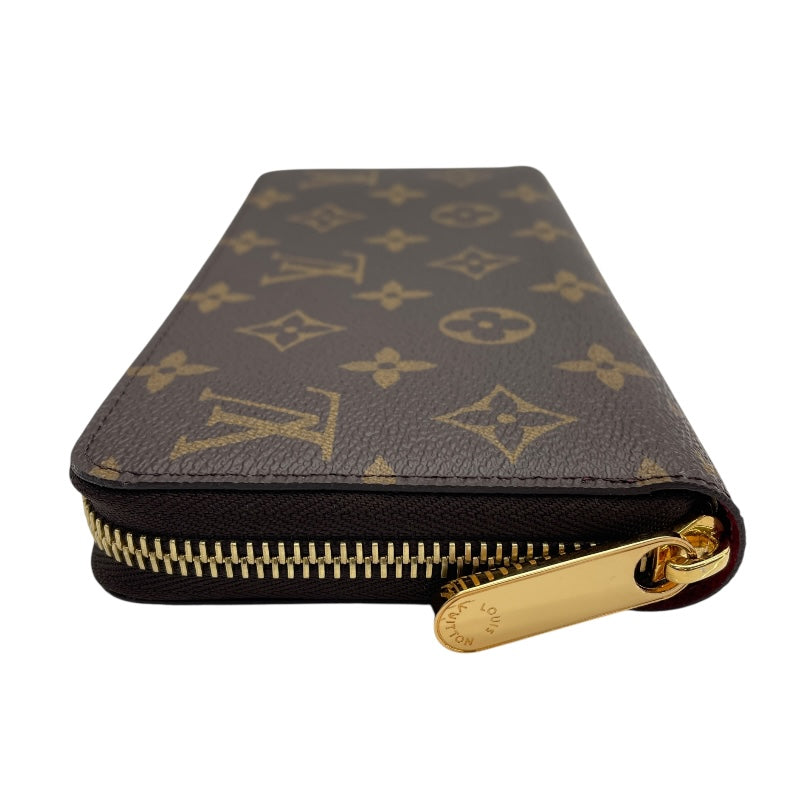ルイ・ヴィトン LOUIS VUITTON ジッピー・ウォレット M41895 ブラウン モノグラム・キャンバス レディース 長財布