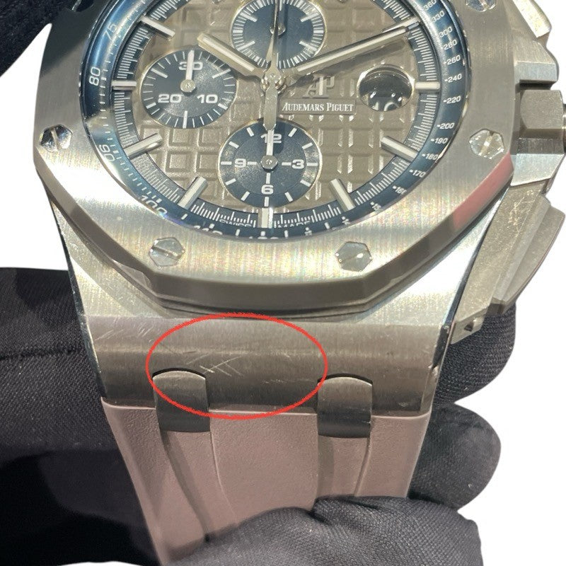 オーデマ・ピゲ AUDEMARS PIGUET ロイヤルオークオフショア クロノグラフ 26400IO.OO.A004CA.02 チタン/セラミック/ラバー メンズ 腕時計
