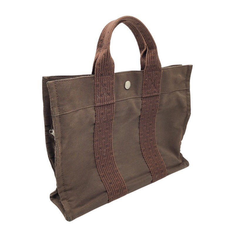 エルメス HERMES エールライントートPM ナイロンキャンバス レディース トートバッグ