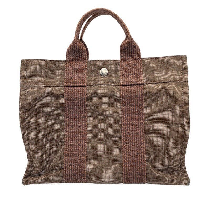 エルメス HERMES エールライントートPM ナイロンキャンバス レディース トートバッグ