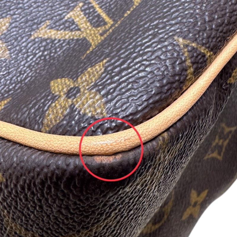 ルイ・ヴィトン LOUIS VUITTON バティニョール・ヴェルティカル モノグラム PVC/レザー レディース ハンドバッグ