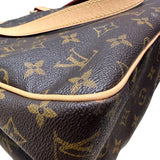 ルイ・ヴィトン LOUIS VUITTON バティニョール・ヴェルティカル モノグラム PVC/レザー レディース ハンドバッグ