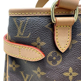 ルイ・ヴィトン LOUIS VUITTON バティニョール・ヴェルティカル モノグラム PVC/レザー レディース ハンドバッグ