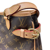 ルイ・ヴィトン LOUIS VUITTON バティニョール・ヴェルティカル モノグラム PVC/レザー レディース ハンドバッグ