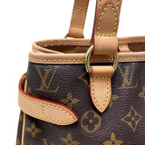 ルイ・ヴィトン LOUIS VUITTON バティニョール・ヴェルティカル モノグラム PVC/レザー レディース ハンドバッグ