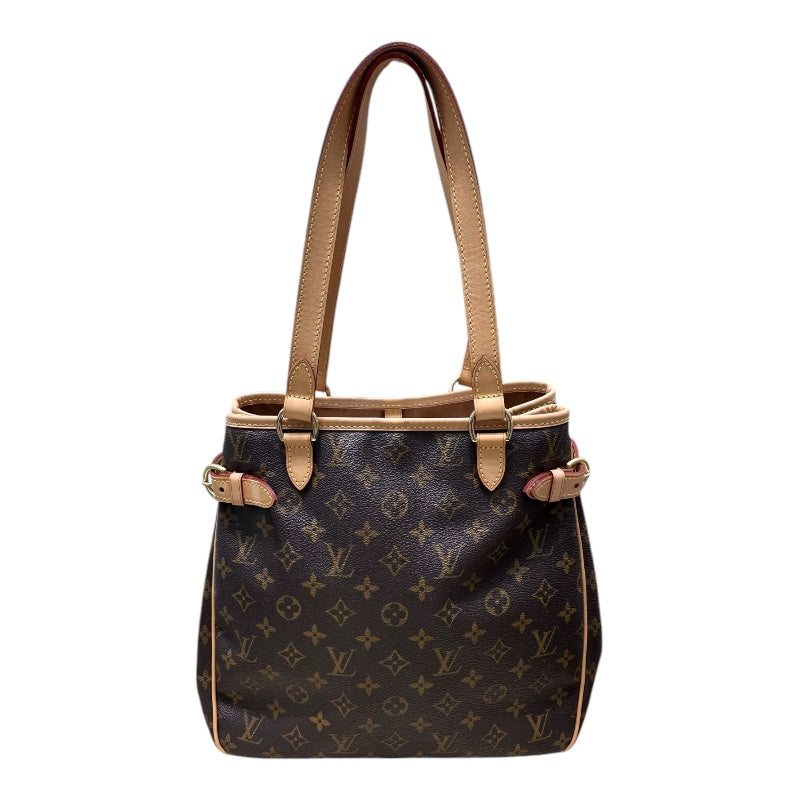 ルイ・ヴィトン LOUIS VUITTON バティニョール・ヴェルティカル モノグラム PVC/レザー レディース ハンドバッグ