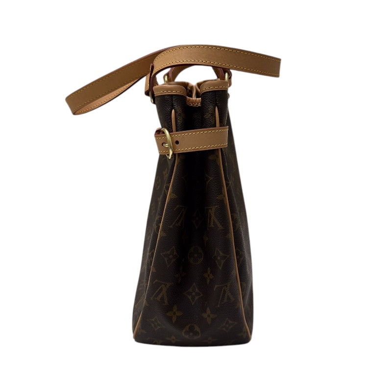 ルイ・ヴィトン LOUIS VUITTON バティニョール・ヴェルティカル モノグラム PVC/レザー レディース ハンドバッグ