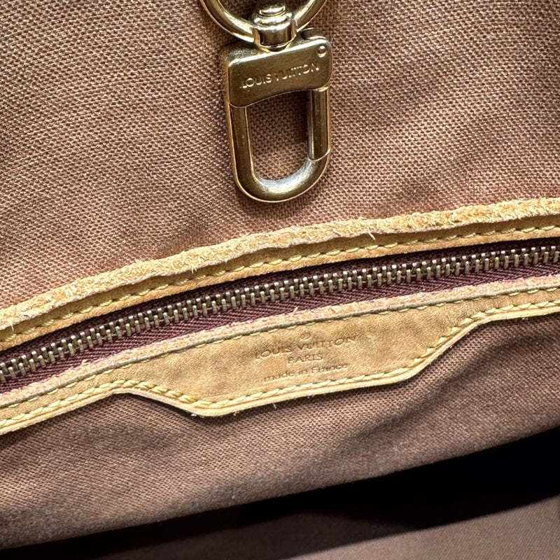 ルイ・ヴィトン LOUIS VUITTON バティニョール・ヴェルティカル モノグラム PVC/レザー レディース ハンドバッグ