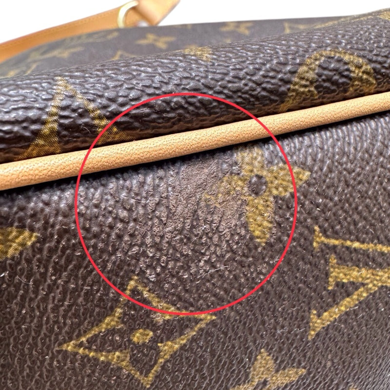 ルイ・ヴィトン LOUIS VUITTON バティニョール・ヴェルティカル モノグラム PVC/レザー レディース ハンドバッグ