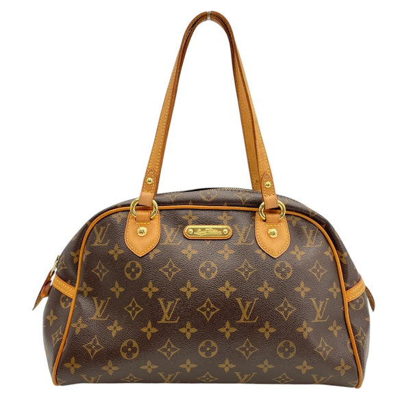 ルイ・ヴィトン LOUIS VUITTON モントルグイユPM M95565 ブラウン モノグラム・キャンバス レディース ショルダーバッグ