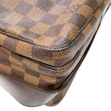 ルイ・ヴィトン LOUIS VUITTON ナヴィグリオ N45255 ブラウン　ゴールド金具 ダミエ ユニセックス ショルダーバッグ