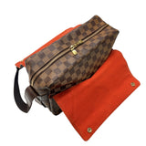 ルイ・ヴィトン LOUIS VUITTON ナヴィグリオ N45255 ブラウン　ゴールド金具 ダミエ ユニセックス ショルダーバッグ