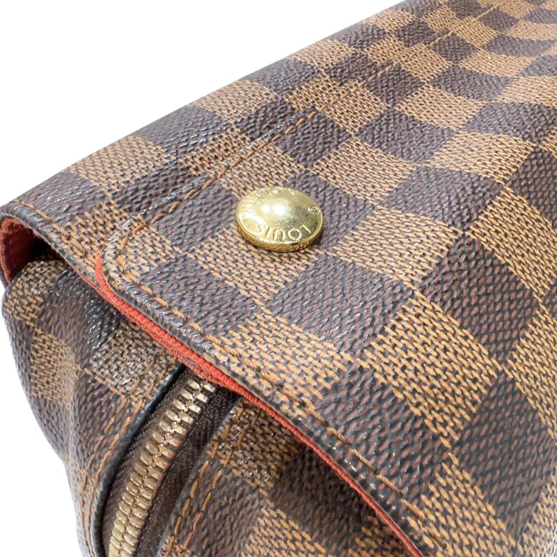 ルイ・ヴィトン LOUIS VUITTON ナヴィグリオ N45255 ブラウン　ゴールド金具 ダミエ ユニセックス ショルダーバッグ