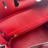 エルメス HERMES バーキン25 X刻 ヴァーミリオン スイフト レディース ハンドバッグ