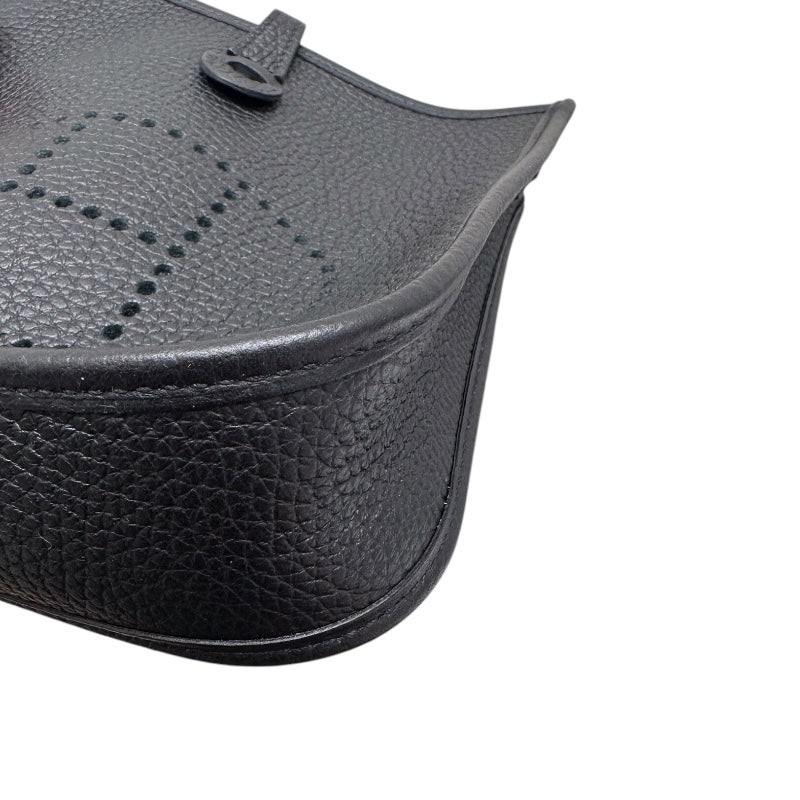 エルメス HERMES エヴリンTPM　 ブラック トリヨン レディース ショルダーバッグ