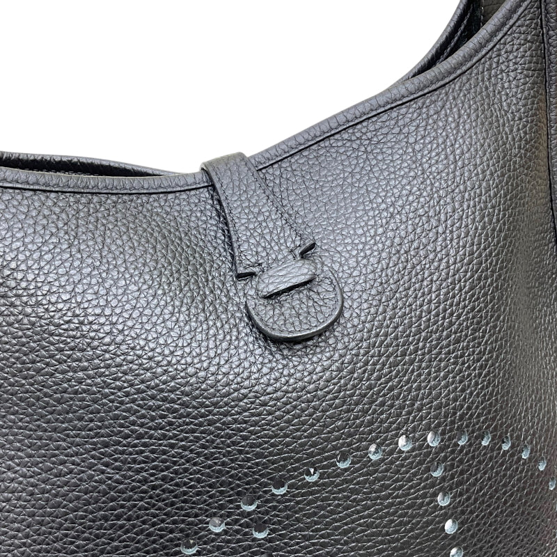エルメス HERMES エヴリン3 PM B刻印 ブラック シルバー金具 トリヨンクレマンス レディース ショルダーバッグ