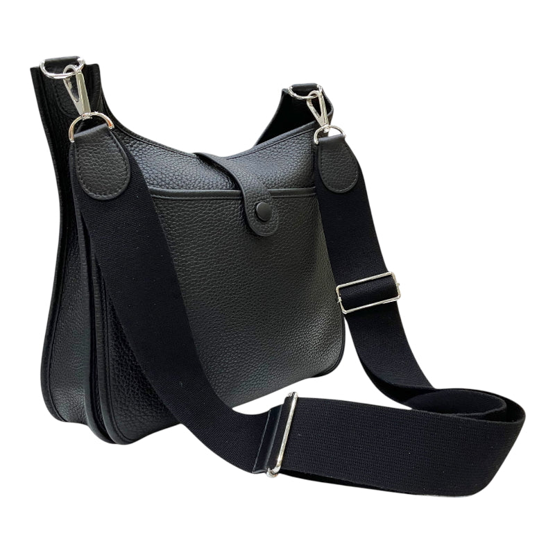 エルメス HERMES エヴリン3 PM B刻印 ブラック シルバー金具 トリヨンクレマンス レディース ショルダーバッグ