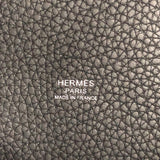 エルメス HERMES ピコタンロック MM C刻印 ブラック シルバー金具 トリヨン レディース ハンドバッグ