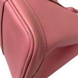 エルメス HERMES ガーデンパーティTPM U刻 ローズコンフェッティ シルバー金具 ヴォーエプソン レディース ハンドバッグ