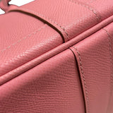 エルメス HERMES ガーデンパーティTPM U刻 ローズコンフェッティ シルバー金具 ヴォーエプソン レディース ハンドバッグ