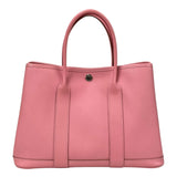 エルメス HERMES ガーデンパーティTPM U刻 ローズコンフェッティ シルバー金具 ヴォーエプソン レディース ハンドバッグ