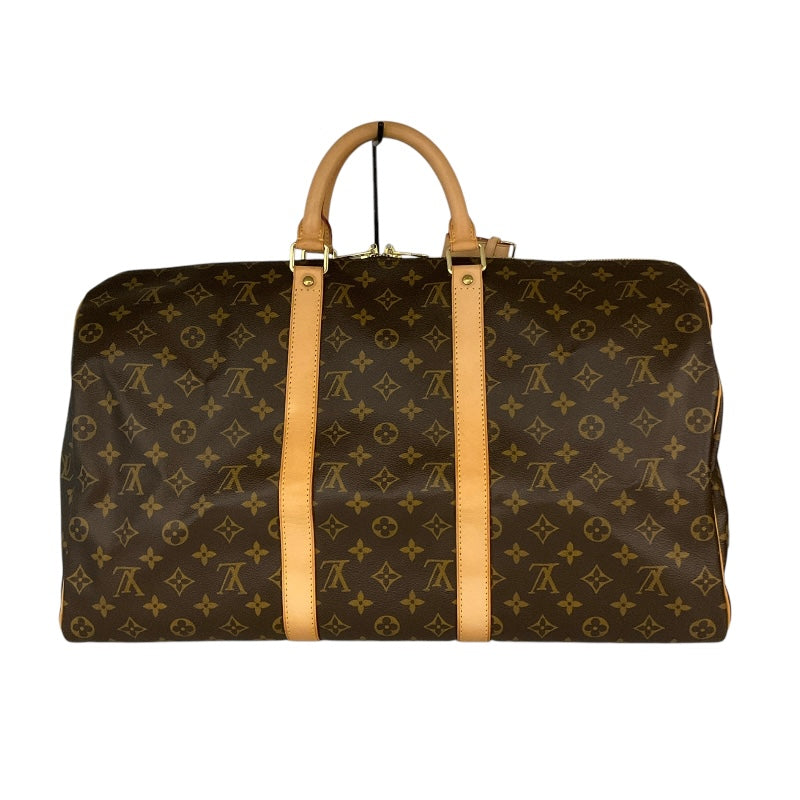 ルイ・ヴィトン LOUIS VUITTON キーポル50 M41426 ブラウン モノグラム キャンバス ユニセックス ボストンバッグ