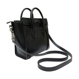 セリーヌ CELINE ラゲージ ナノショッパー 189243 ブラック ドラムドカーフスキン レディース ハンドバッグ