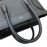 セリーヌ CELINE ラゲージ ナノショッパー 189243 ブラック ドラムドカーフスキン レディース ハンドバッグ