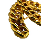 シャネル CHANEL デカココ チェーンブローチ ゴールド GP/GD アクセサリー
