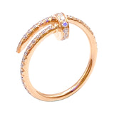 カルティエ Cartier ジュストアンクルダイヤリング K18PG ダイヤモンド ジュエリー