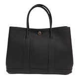 エルメス HERMES ガーデンパーティーTPM W刻印　(2024年製) ブラック ネゴンダ ユニセックス ハンドバッグ