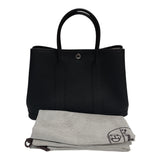 エルメス HERMES ガーデンパーティーTPM W刻印　(2024年製) ブラック ネゴンダ ユニセックス ハンドバッグ