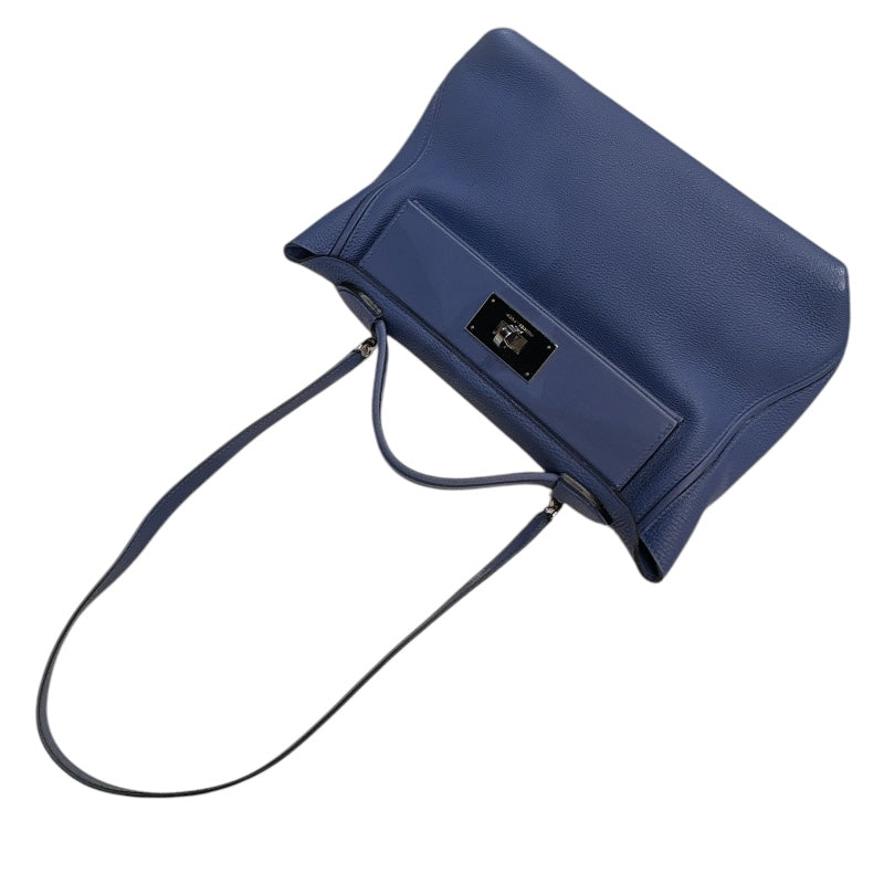 エルメス HERMES ヴァンキャトル29 C刻印　(2018年製) ブルーアガット　シルバー金具 トゴ/スイフト レディース ショルダーバッグ